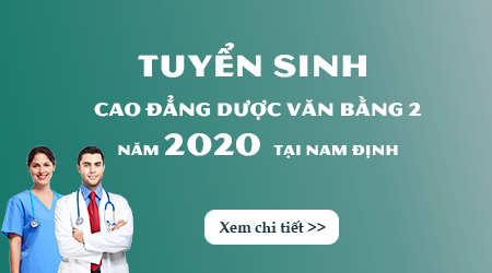 Tuyển sinh cao đẳng Dược văn bằng 2 tại Nam Định năm 2020